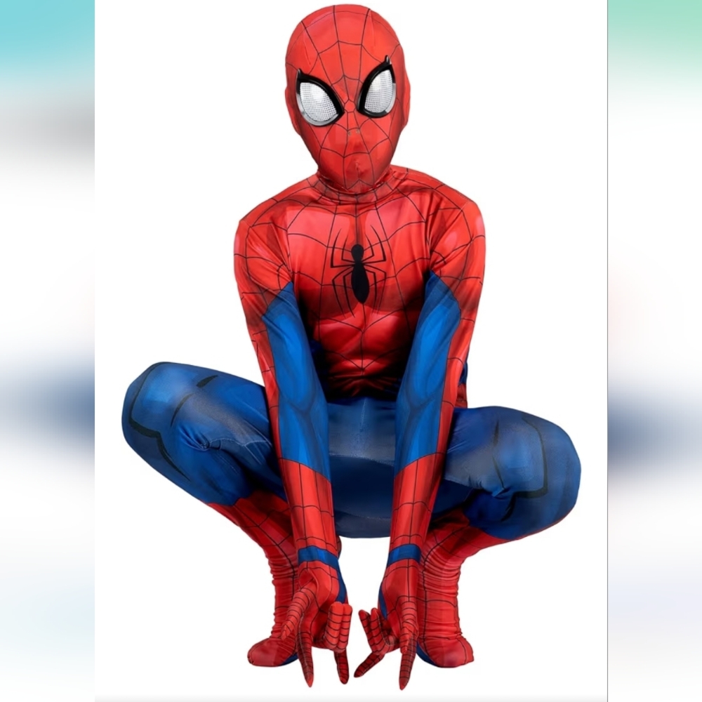 Marvel Spider-Man Youth Deluxe Costume - Deluxe Two-Way Stretch